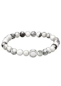 Liebeskind Berlin, Damen Armband 'LJ-0026-B-17', Grau / Weiß