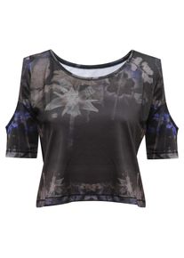 YOGISTAR.COM, Damen Shirt 'raffaela', Anthrazit