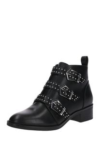 Only, Damen Bootie 'Bright', Schwarz / Silber