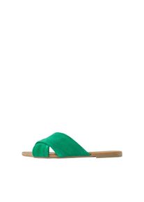 Pieces, Damen Sandalen, Grün
