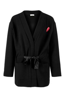 TRIANGLE, Damen Longblazer, Schwarz