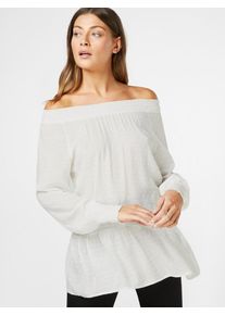 soyaconcept, Damen Off-Shoulder-Bluse 'ALABAMA', Weiß