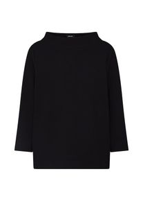 Opus, Damen Sweatshirts 'Galvi diagonal', Schwarz