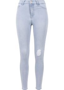 Urban Classics, Damen Pants, Hellblau