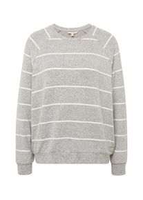 Tom Tailor Denim, Damen Pullover, Graumeliert / Wei&szlig;