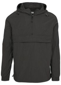 Urban Classics, Herren Jacket, Schwarz / Weiß