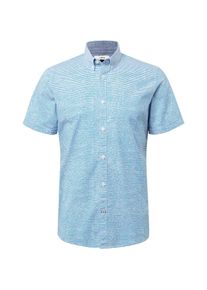 Tom Tailor, Herren Hemd, Blau / Weiß
