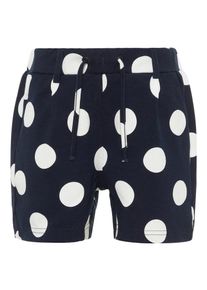 name it, M&auml;dchen Shorts, Nachtblau / Wei&szlig;