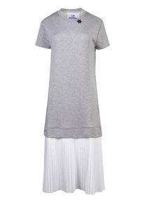 gwynedds, Damen Kleid 'Nene', Graumeliert / Weiß