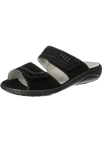 Waldl&auml;ufer WALDL&Auml;UFER, Damen Pantoletten 'Garda', Schwarz