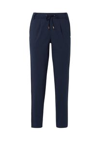 Tom Tailor Denim, Damen Stoffhose, Nachtblau / Rot