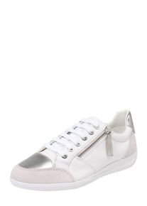 Geox, Damen Sneaker 'D MYRIA', Silber / Wei&szlig;