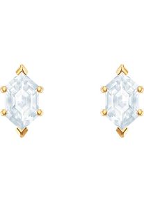 Swarovski, Damen Ohrstecker 'Oz 5467320', Gold / Weiß