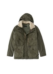 Abercrombie & Fitch Abercrombie & Fitch, Herren Jacke 'COMBAT JACKET 1CC', Oliv