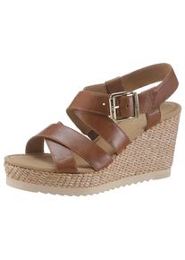 Gabor, Damen Sandalette, Cognac