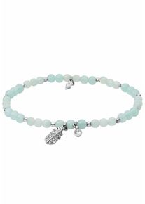 Fossil, Damen Armband 'Feder', Mint / Silber