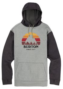 Burton, Herren Kapuzenpullover 'Oak', Anthrazit / Graumeliert