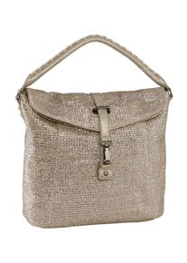 Heine, Damen Heine Tasche in Flechtoptik, Sand