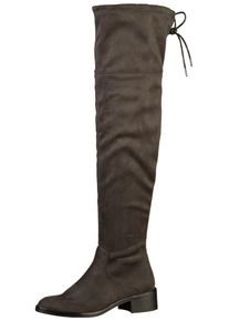 s.Oliver RED LABEL, Damen Overknee, Rauchgrau