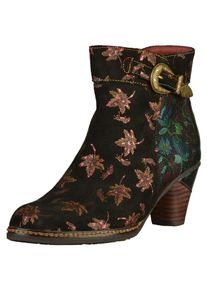 Laura Vita, Damen Stiefelette, Hellblau / Hellrot / Schwarz