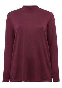 sheego Casual, Damen Pullover, Bordeaux