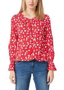 s.Oliver RED LABEL, Damen Bluse, Rot / Weiß