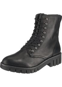 Tamaris, Damen Schn&uuml;rstiefel, Schwarz