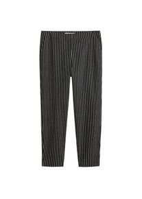 Violeta by Mango, Damen Hose 'Cocola4', Beige / Schwarz