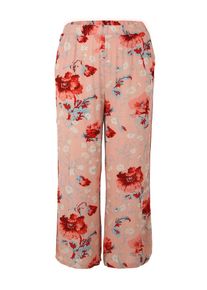 Only Carmakoma, Damen Hose 'FLORA ZINNIA', Mischfarben / Rosa