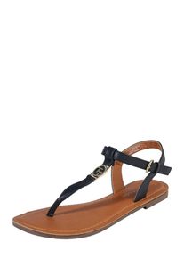 Tom Tailor, Damen Zehentrennersandale, Navy
