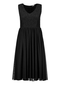 SAMOON, Damen Kleid, Schwarz
