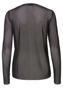 Pieces, Damen Oberteil, Schwarz