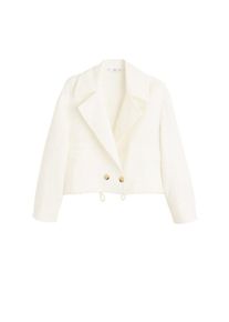 Mango, Damen Jacke 'Tonga', Weiß