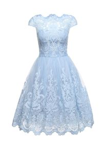 Chi Chi London, Damen Kleid mit schwingendem Rock 'RHIANNON DRESS', Hellblau