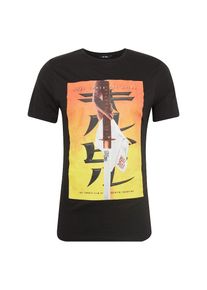 Only & Sons Only & Sons, Herren T-Shirt 'onsKILL BILL PHOTO FITTED', Gelb / Orange / Schwarz / Weiß