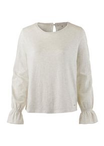 Tom Tailor, Damen Langarmshirt, Beige