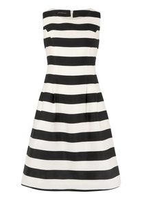 Apart, Damen Kleid, Schwarz / Weiß