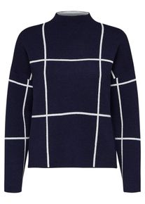 Selected Femme, Damen Pullover, Navy / Wei&szlig;