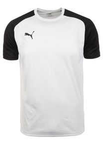 Puma, Herren Trainingsshirt 'Cup', Schwarz / Wei&szlig;