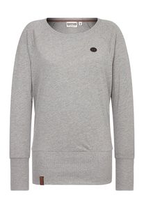 Naketano, Damen Sweater 'Groupie', Rauchgrau
