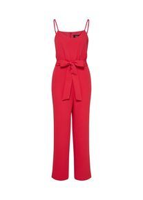Only, Damen Jumpsuit 'onlANYA STRAP BOW', Hellrot