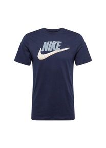 Nike Sportswear, Herren Shirt 'BRAND MARK', Creme / Nachtblau