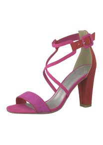 Marco Tozzi, Damen Sandalette, Pink / Rot
