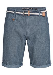 INDICODE JEANS, Herren Shorts 'Cuba', Kobaltblau