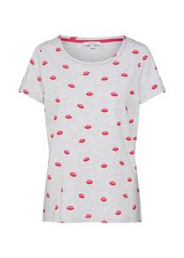 comma, Damen T-Shirt, Grau