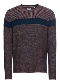 Only & Sons Only & Sons, Herren Pullover 'LAZLO', Ultramarinblau / Weinrot