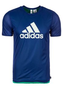 adidas Performance, Herren Wendeshirt, Blau / Grün