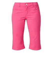 TRIANGLE, Damen Curvy Fit: Bermuda, Pink
