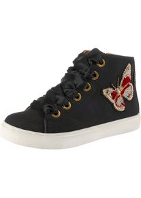 Esprit, Mädchen Sneakers 'Cherry Butterfly', Schwarz