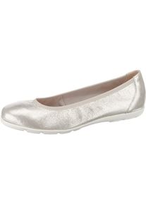 Caprice, Damen Ballerinas, Silber